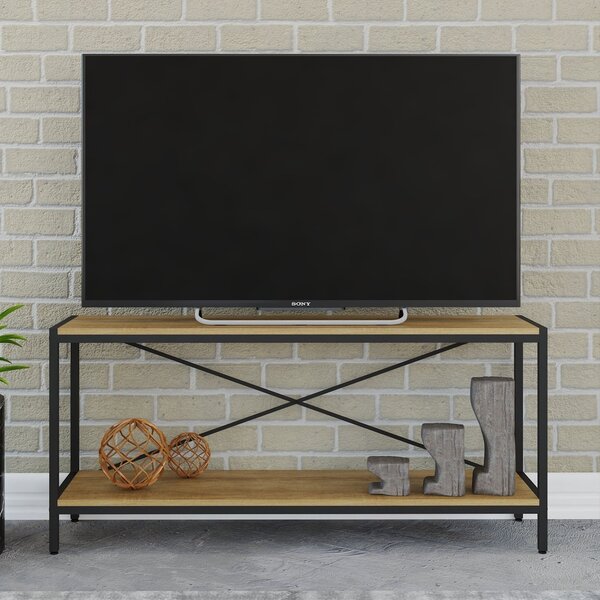 Rack Industrial Para Tv Até 50 Polegadas 120cm 2 Prateleiras Active ...