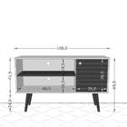 Rack Jade Off White Cinamomo 108 Cm