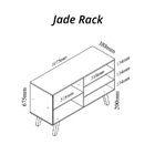 Rack Jade Off White - Gelius