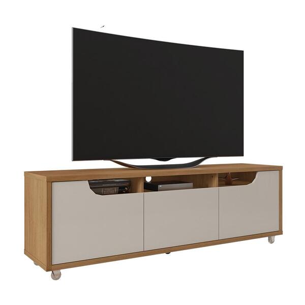 Rack Jersey 160 Para Tv 60 Pol Sala 1 Gaveta E 2 Portas