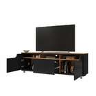 Rack Jersey Preto E Noce 160 Cm