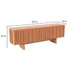 Rack Jude 4 Pt Freijó 185 Cm