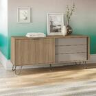 Rack Kappesberg 2 Portas 3 Gavetas Gianduia Carb