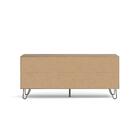 Rack Kappesberg 2 Portas 3 Gavetas Gianduia Carb