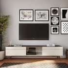 Rack Kingston I 2 Gv Off White Com Freijó Touch 218 Cm