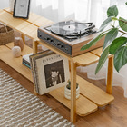 Rack Laguna Em Madeira 150cm 2 Prat - Mel