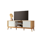 Rack Legacy 1,60m Para Tv's Até 60 - Edn Móveis 160cm Freijo