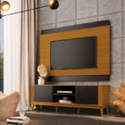 Rack Legacy 1,60m Para Tv's Até 60 - Edn Móveis 160cm Freijo