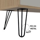 Rack Liberty Carvalho/off White Para Tv Até 60 Polegadas Com