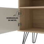 Rack Liberty Carvalho/off White Para Tv Até 60 Polegadas Com