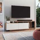 Rack Linea 2 Pt Montana E Branco 162 Cm