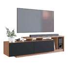 Rack Linea 2 Pt Montana E Preto 162 Cm