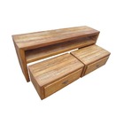 Rack Lisboa Em Madeira De Demolição - Cód 2484