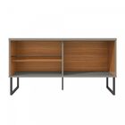 Rack Loft 1,20 Lopas Cinza/rovere Nat