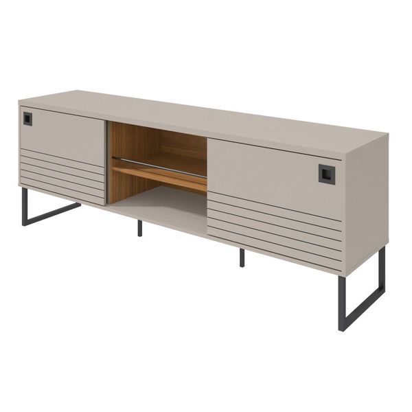 Rack Loft 180 para TV até 60" Lopas Rovere Naturale/Off White