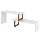 Rack Louis Branco Amêndoa