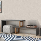 Rack Louis Preto Amêndoa