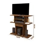 Rack Luxo Canela Madeirado