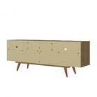 Rack Lyon Freijó E Azul Marinho 162 Cm