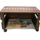 Rack Madeira Rodinhas