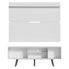 Rack Madesa Cairo E Painel Para Tv Até 65 Polegadas Com Pés D