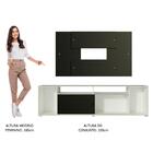 Rack Madesa Cancun E Painel Para Tv Até 58 Polegadas - Branco