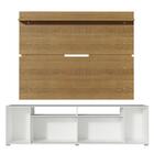 Rack Madesa Cancun E Painel Para Tv Até 65 Polegadas - Branco