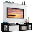 Rack Madesa Cancun E Painel Para Tv Até 65 Polegadas - Preto/