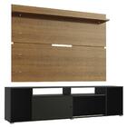 Rack Madesa Cancun E Painel Para Tv Até 65 Polegadas - Preto/