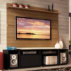 Rack Madesa Cancun E Painel Para Tv Até 65 Polegadas - Preto/