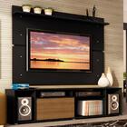 Rack Madesa Cancun E Painel Para Tv Até 65 Polegadas - Preto/