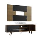 Rack Madesa Dubai Com Pés E Painel Para Tv Até 58 Polegadas -