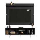 Rack Madesa Dubai E Painel Para Tv Até 65 Polegadas Com Pés -