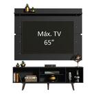 Rack Madesa Dubai E Painel Para Tv Até 65 Polegadas Com Pés -