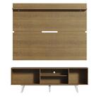 Rack Madesa Dubai E Painel Para Tv Até 65 Polegadas Com Pés -