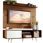 Rack Madesa Dubai E Painel Para Tv Até 65 Polegadas Com Pés -