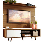 Rack Madesa Dubai E Painel Para Tv Até 65 Polegadas Com Pés -