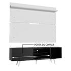 Rack Madesa Dubai E Painel Para Tv Até 65 Polegadas Com Pés -