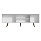 Rack Madesa Dubai Para Tv Até 65 Polegadas Com Pés - Branco/r