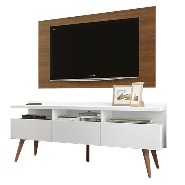 Rack Madesa Londres E Painel Para Tv Até 55 Polegadas
