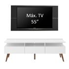 Rack Madesa Londres E Painel Para Tv Até 55 Polegadas