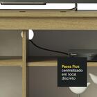 Rack Madesa Pequim Para Tv Até 65 Polegadas - Carvalho