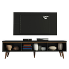 Rack Madesa Reims E Painel Para Tv Até 55 Polegadas 2 Portas