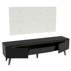 Rack Madesa Reims E Painel Para Tv Até 55 Polegadas 2 Portas