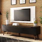 Rack Madesa Reims E Painel Para Tv Até 55 Polegadas 2 Portas