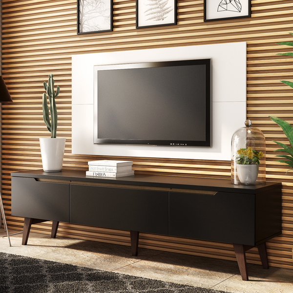 Rack Madesa Reims E Painel Para Tv Até 55 Polegadas 2 Portas