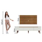 Rack Madesa Reims E Painel Para Tv Até 55 Polegadas 2 Portas