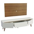 Rack Madesa Reims E Painel Para Tv Até 55 Polegadas 2 Portas