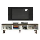 Rack Madesa Reims E Painel Para Tv Até 55 Polegadas 2 Portas