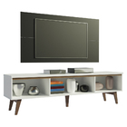 Rack Madesa Reims E Painel Para Tv Até 55 Polegadas 2 Portas